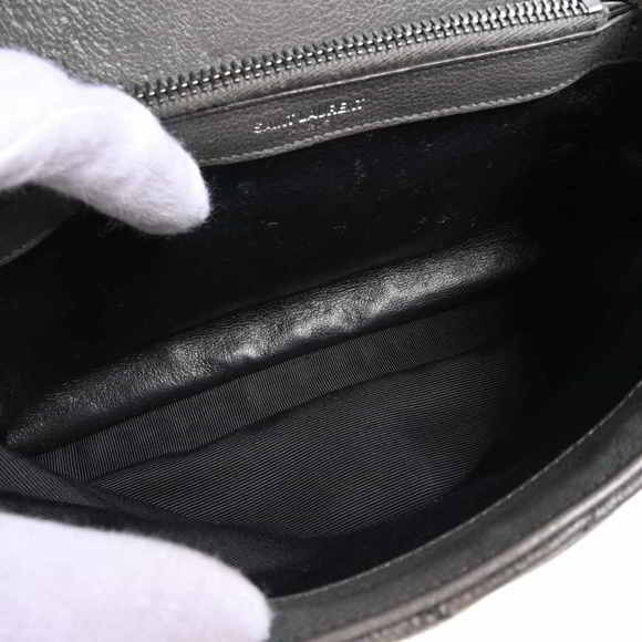 Saint Laurent Leather College 2way Chain Shoulder Bag Gray - Picture 5 of 9